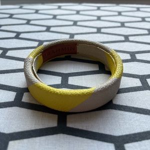 Brahmin - Citron Coated Canvas Small Bangle